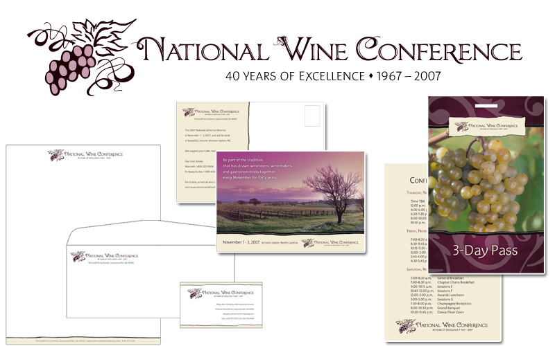 Proposed Logo & Branding for the National Wine Conference